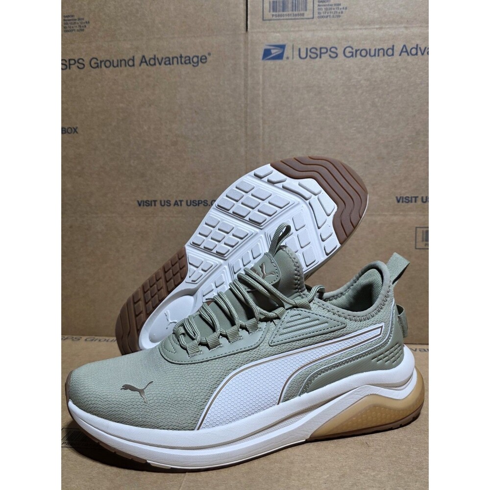 New PUMA Amplifier Slip On Women’s 8.5 Glacial Sneakers Casual Shoes SOFT FOAM - Picture 2 of 9